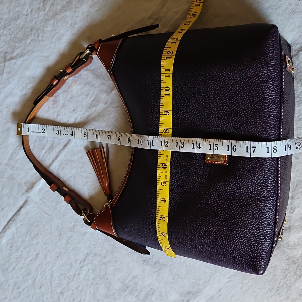 Dooney & Bourke Hobo Pebble Grain Leather Bag Purse - Picture 14 of 16